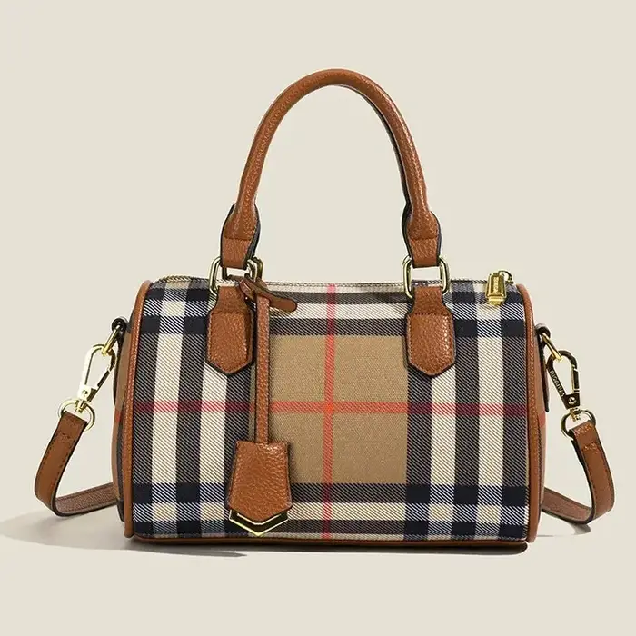 Nouveau Sac à Main Classique à Carreaux 2026, Exquis et Tendance, Sac Décontracté de Luxe pour Femme