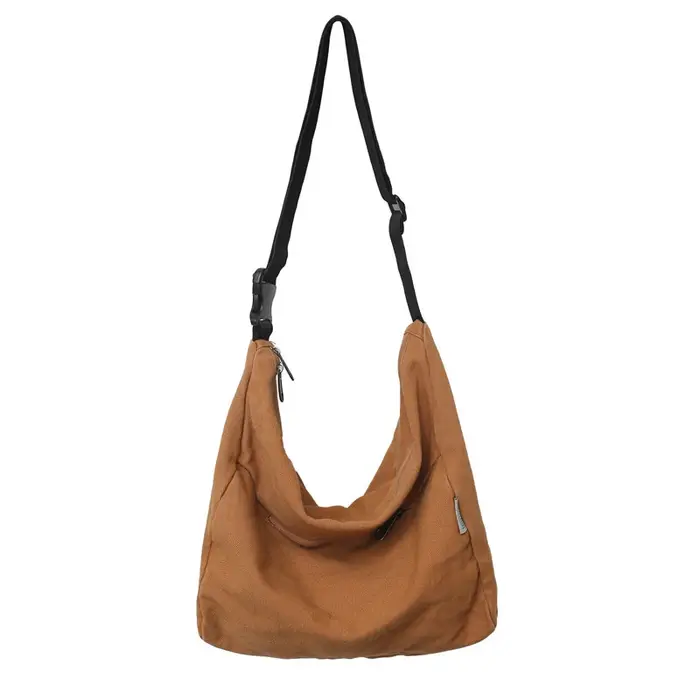 Sac à Bandoulière en Toile de Loisirs pour Femme, Simple, Solide, de Grande Capacité, Fourre-Tout de