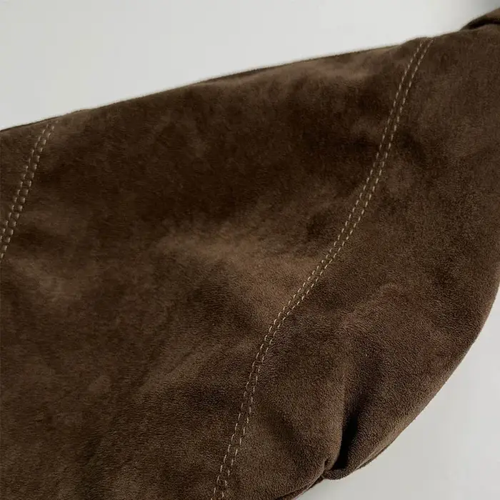 Sac à bandoulière en velours pour femmes