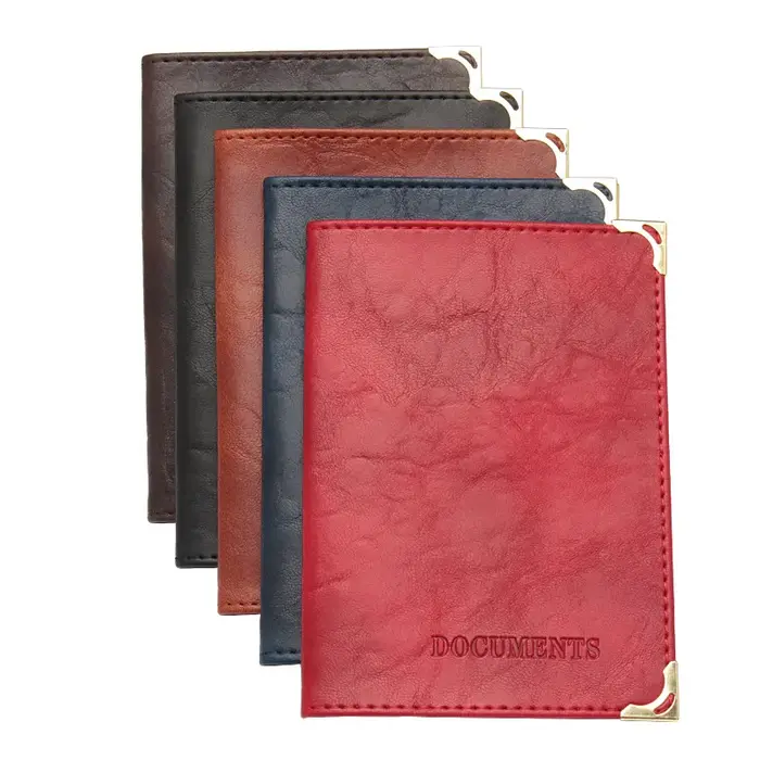 Pochette Vintage en cuir Pu pour hommes et femmes