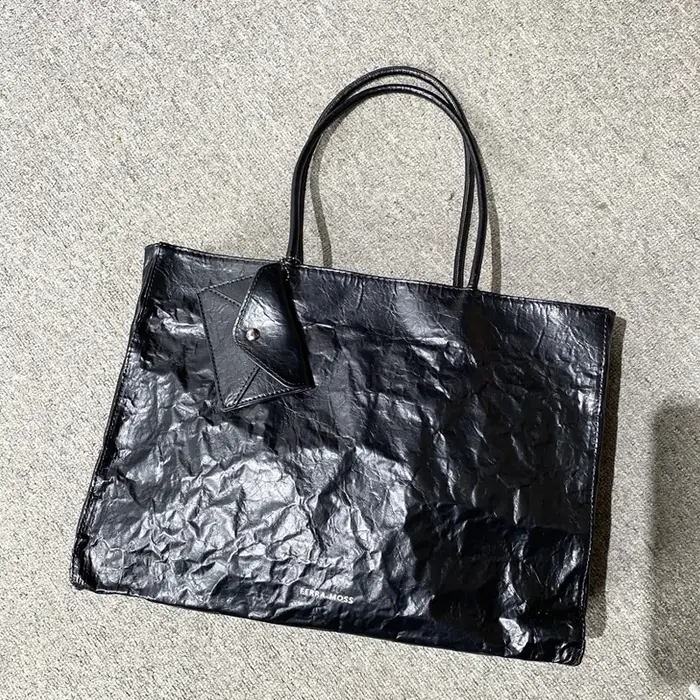 Sacs fourre-tout en papier kraft décontracté coréen pour femmes sacs à main et sacs à main de concep