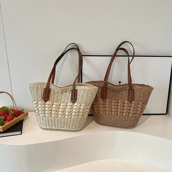 Sacs de paille d'été pour femmes