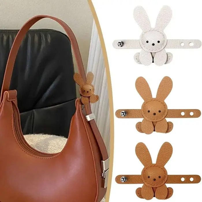 Breloque de sac lapin de dessin animé Kawaii