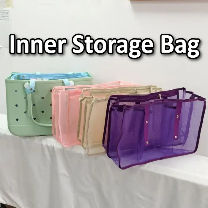 Organisateur de sac de plage compatible avec les sacs Bogg Bag taille M-L