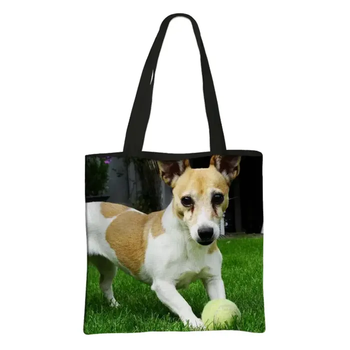 Sac à Main Décontracté à Imprimé Jack Démonterrier pour Femme