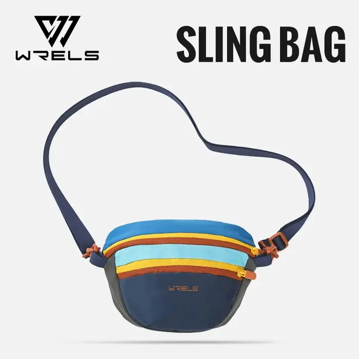 WRELS sac à bandoulière décontracté sport voyage sac à bandoulière grande capacité réglable Fanny Pa