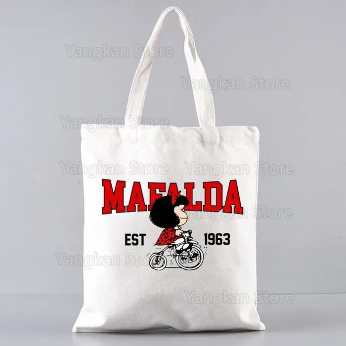 Mafalda sacs à main vente chaude mode toile sac fourre-tout dames sac à bandoulière décontracté
