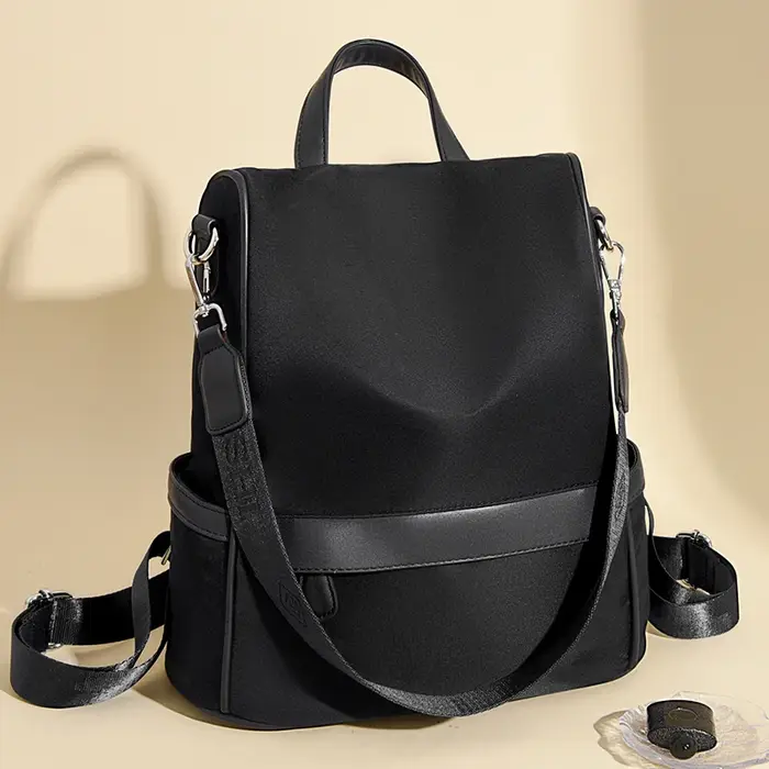 Sac à dos antivol multifonctionnel pour femme, blocage de documents, sacs de livres scolaires pour adolescents et étudiants, sac de voyage pour femme, mode initiée