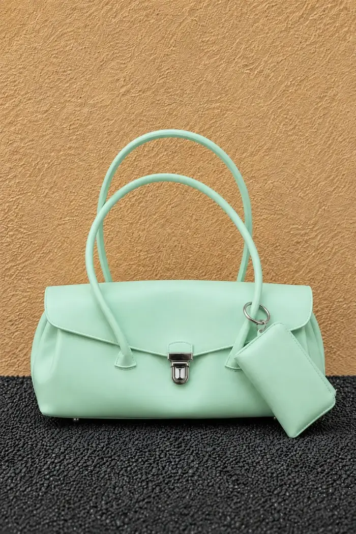 Sac à langer en cuir élégant et stylé : Sac bandoulière