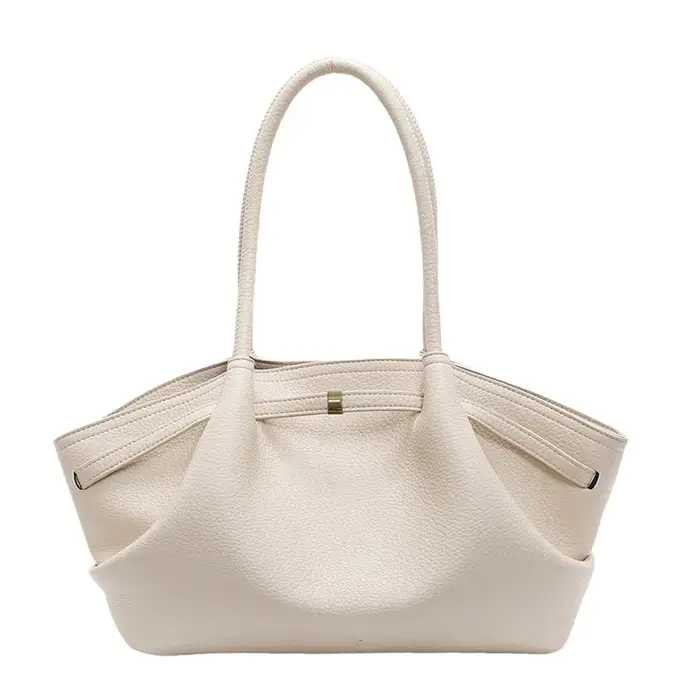 Sac fourre-tout de luxe français de grande capacité, sac à bandoulière simple sous les bras Premium,