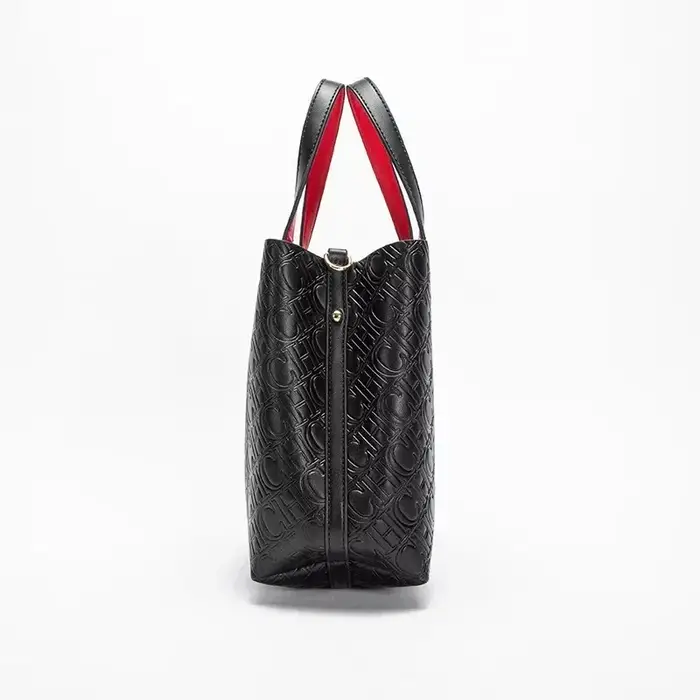 Sac à main CH classique gaufré de luxe pour femme