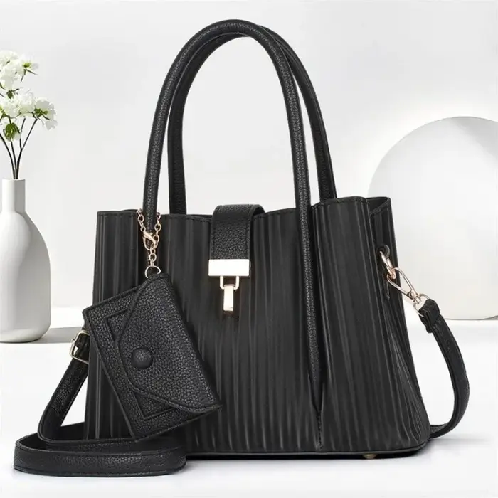 Sac à langer bandoulière pour femme en cuir