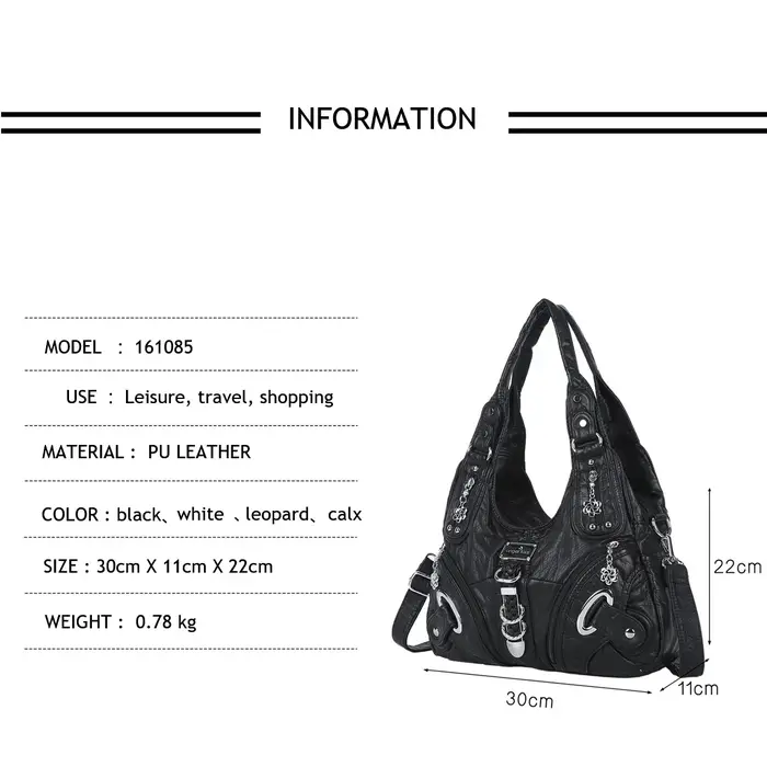 Sac vintage grand format pour femme