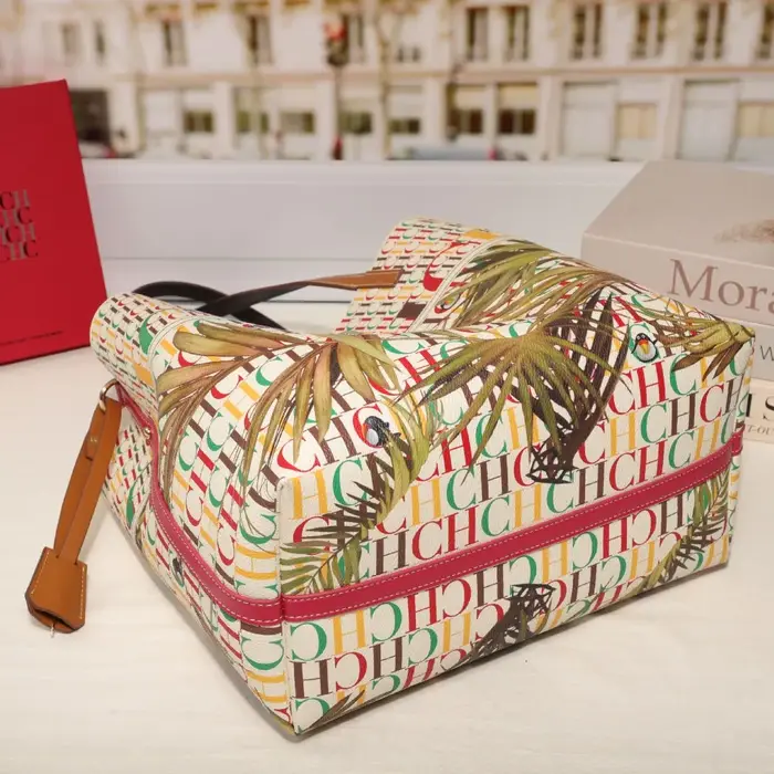 CHHC Sac Seau Femme Nouveau Style Classique Imprimé Lettres Sac à Bandoulière Grande Capacité Sac à