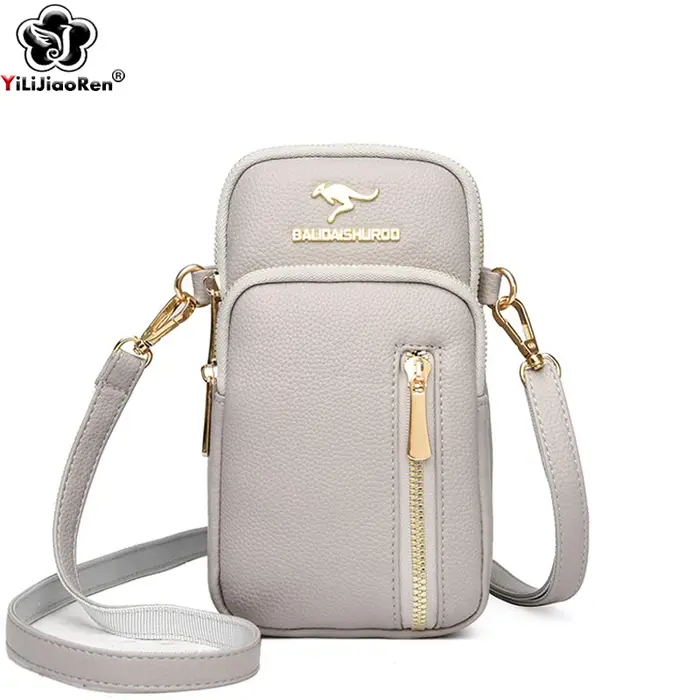 Petit sac à bandoulière pour téléphone et argent pour femmes