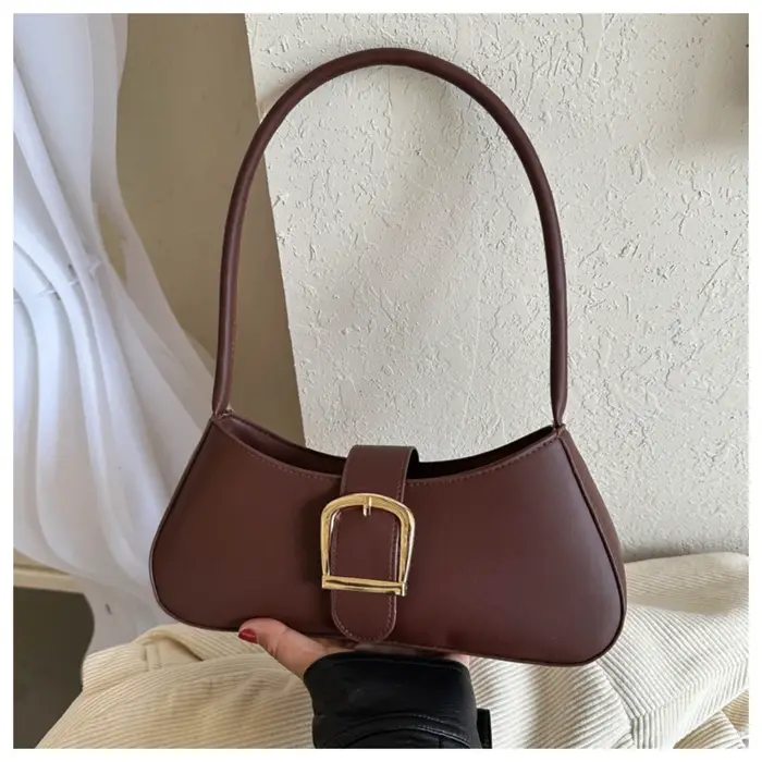 Sac à bandoulière en cuir PU pour femme