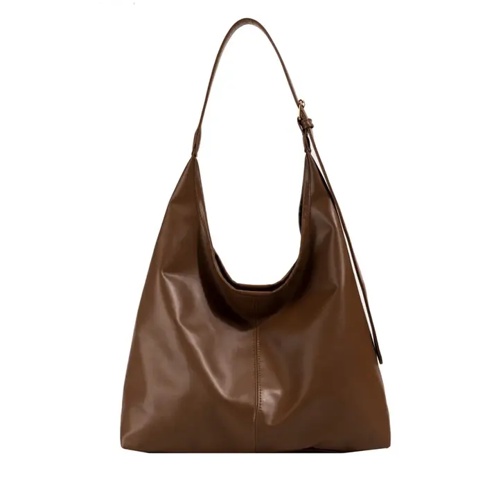 Sac fourre-tout grande capacité pour femme, élégant et décontracté, en PU, sac à bandoulière polyval