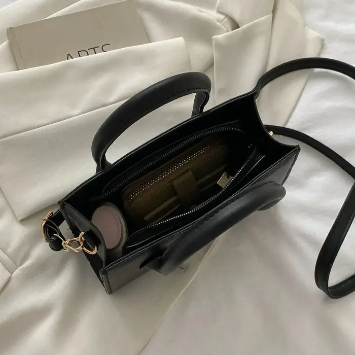 Sacs à bandoulière décontractés en cuir PU pour femmes dames