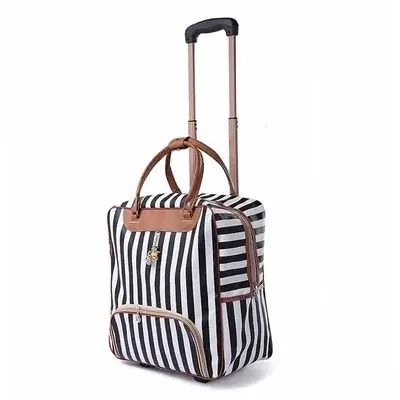 Sac d'embarquement à roulettes pour femmes