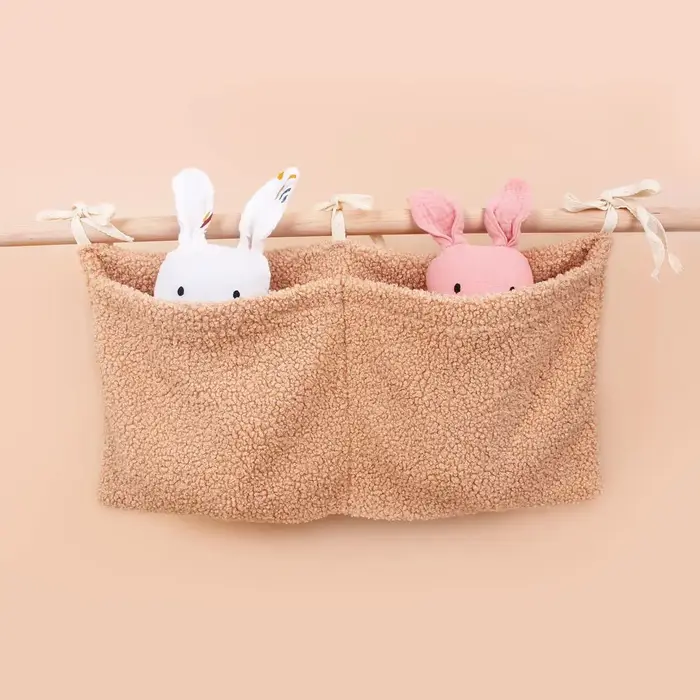 Sac à couches en velours pour bébé