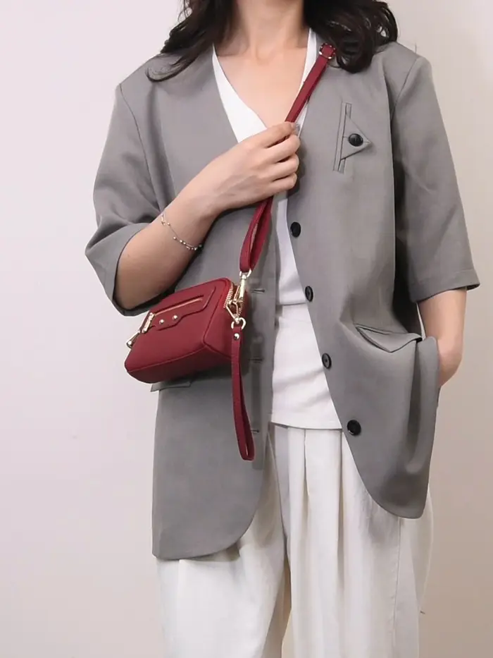 Sac fourre-tout décontracté pour femme en cuir véritable