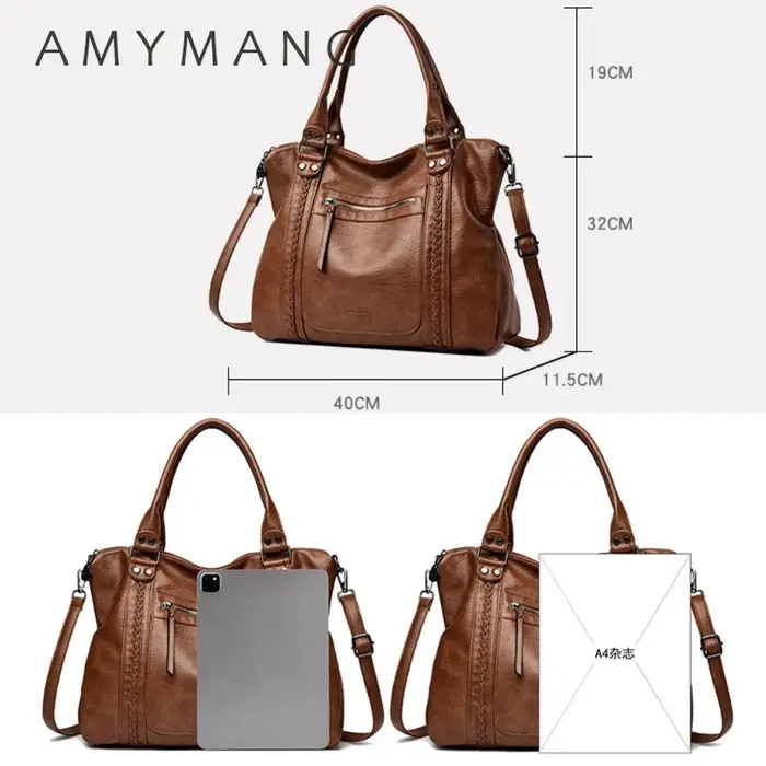 Véritable marque en cuir souple épaule sacs à bandoulière pour femmes chaud luxe sac à main femmes s