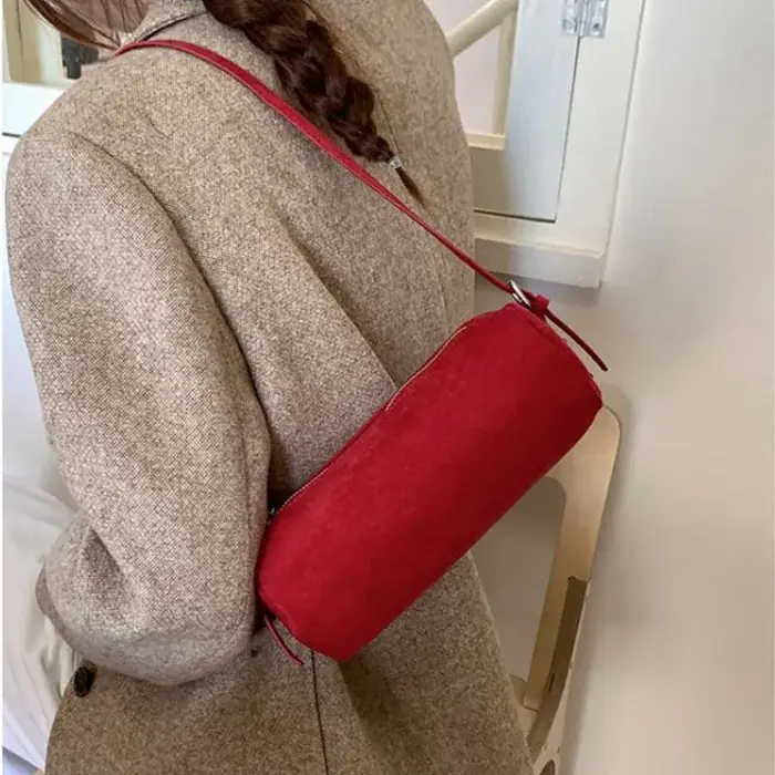Sac à bandoulière en suède