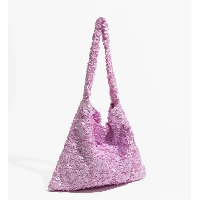 Nouveau sac fourre-tout grande capacité à sequins scintillants