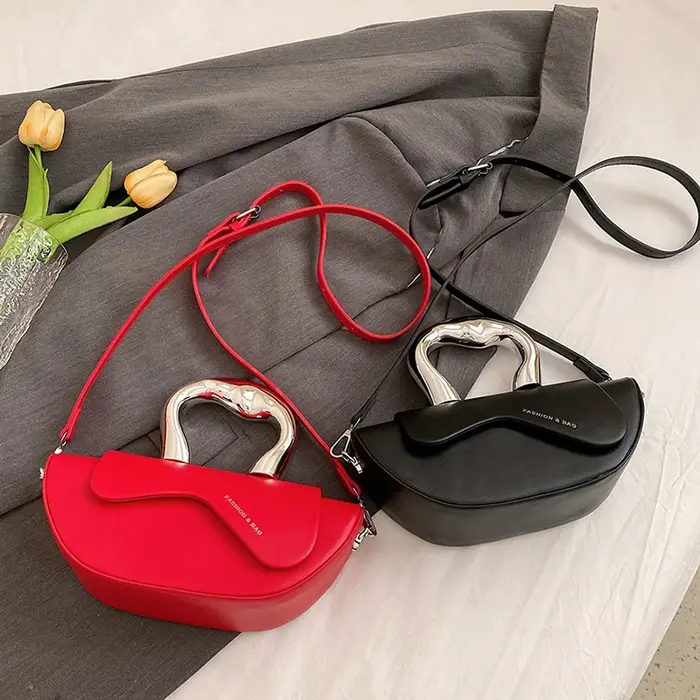 Fil à coudre solide doux sacs à bandoulière mode 2024