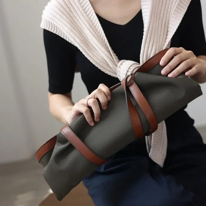 Fourre-tout à fermeture éclair en Nylon de grande capacité pour femmes, sacs à bandoulière robustes 