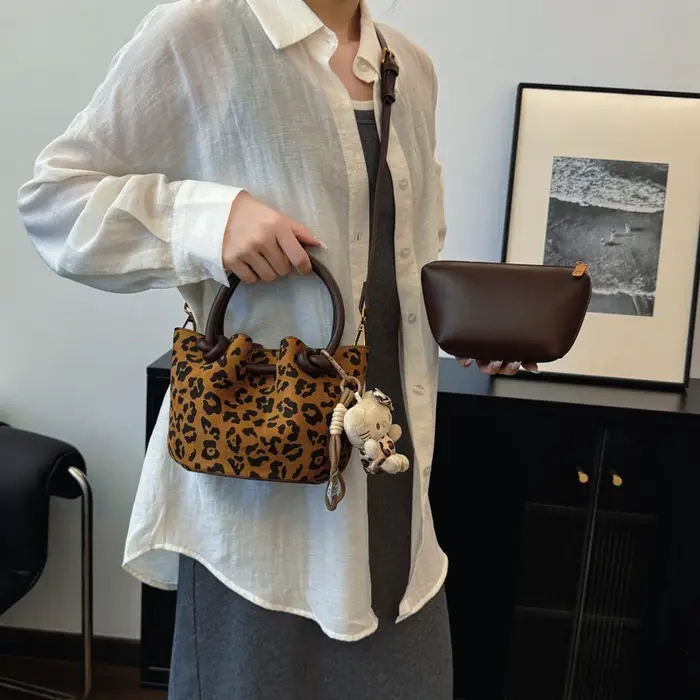 Sac à main rétro en cuir NuSO k pour femme