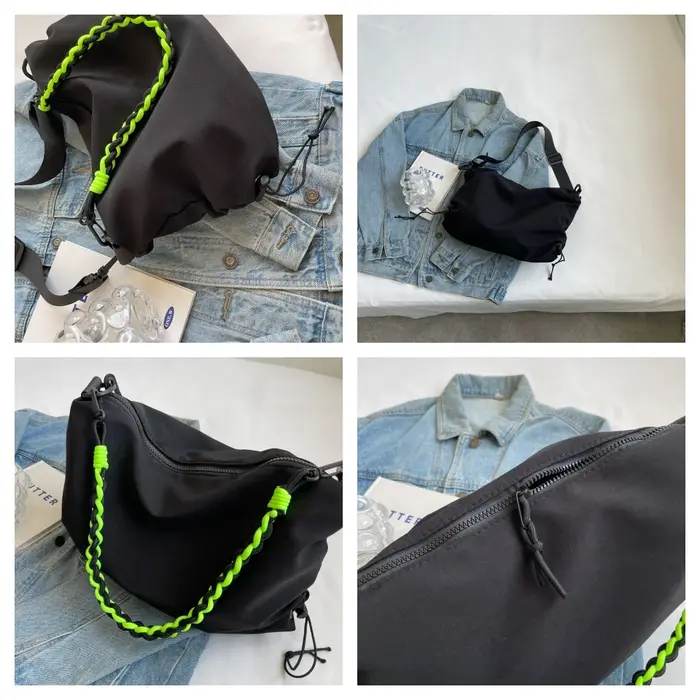 Sacs de messager en nylon pour femmes