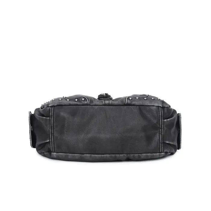 Sac à main léopard pour femmes, sac à bandoulière à poignée supérieure, sac de boulettes en PU, sacs