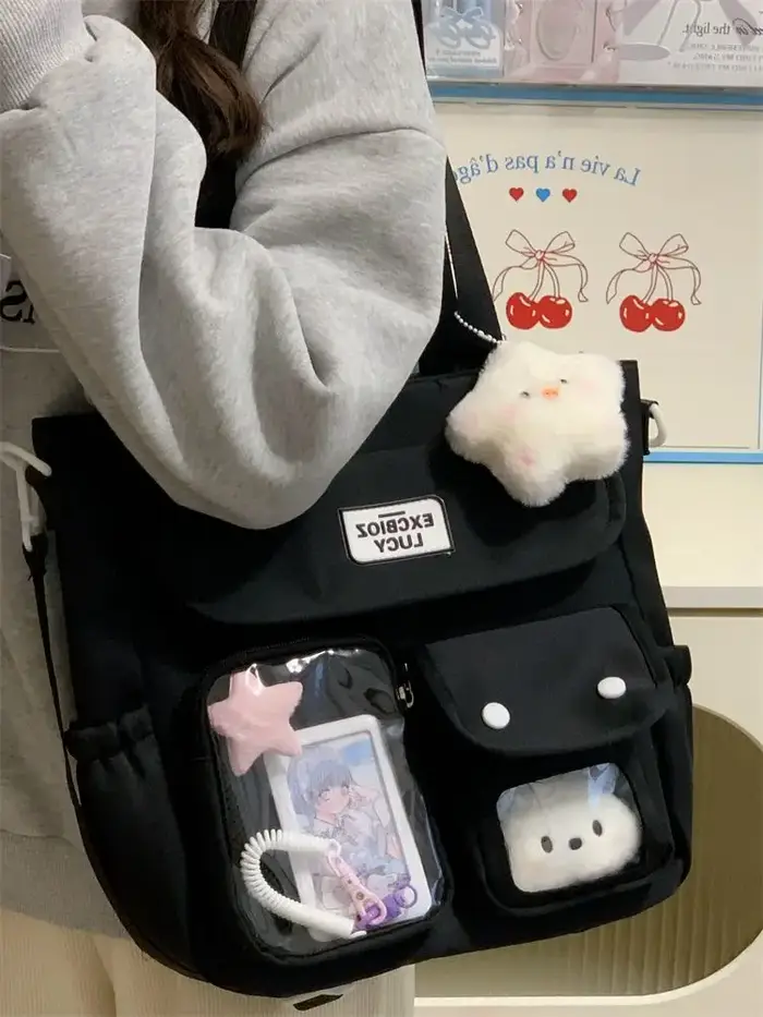 Y2K – sac à bandoulière Ulzzang Ita pour fille fraîche et douce