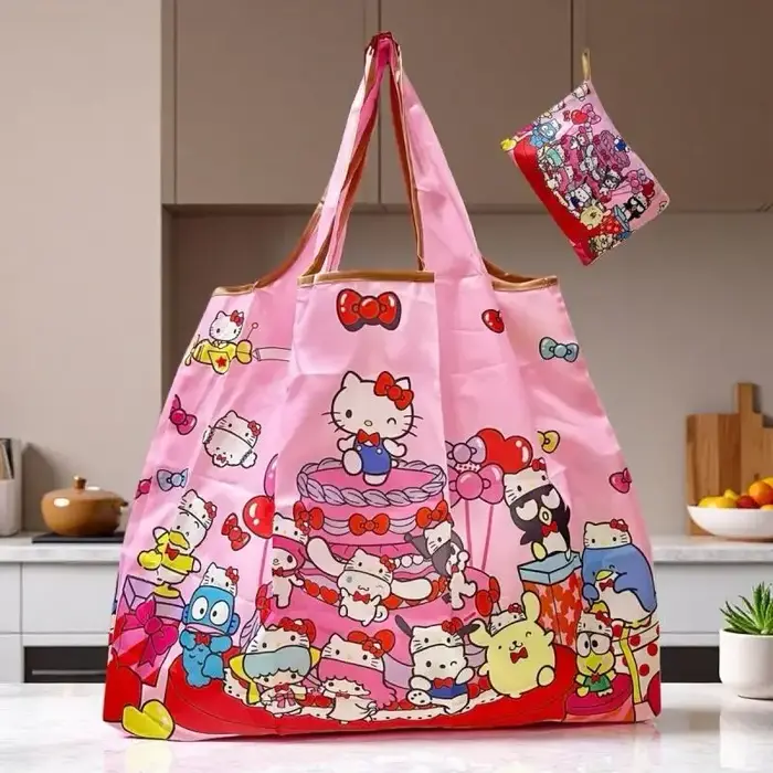 Sac de courses pliable en tissu Oxford imperméable