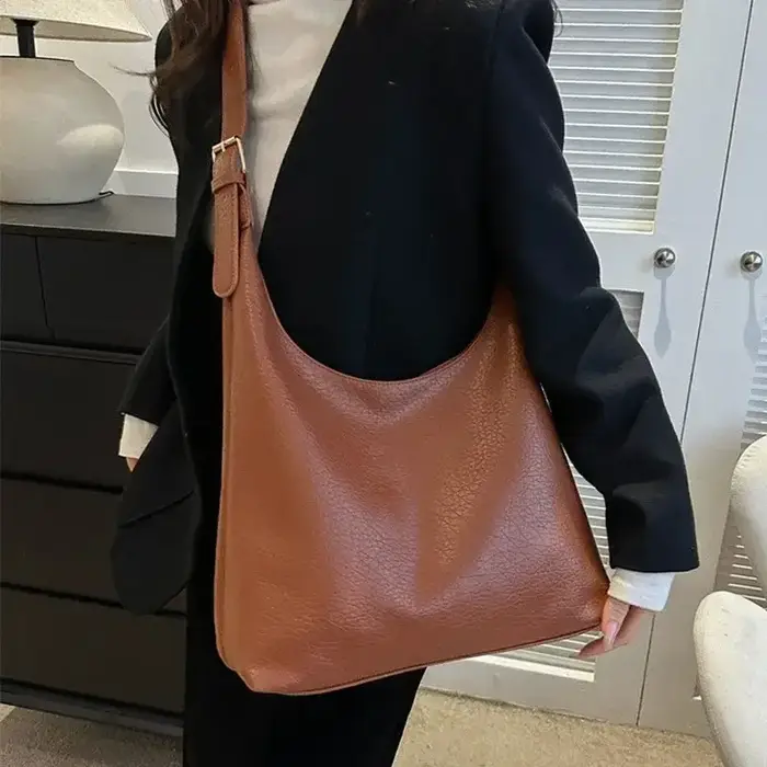 Sac fourre-tout en cuir pour femmes