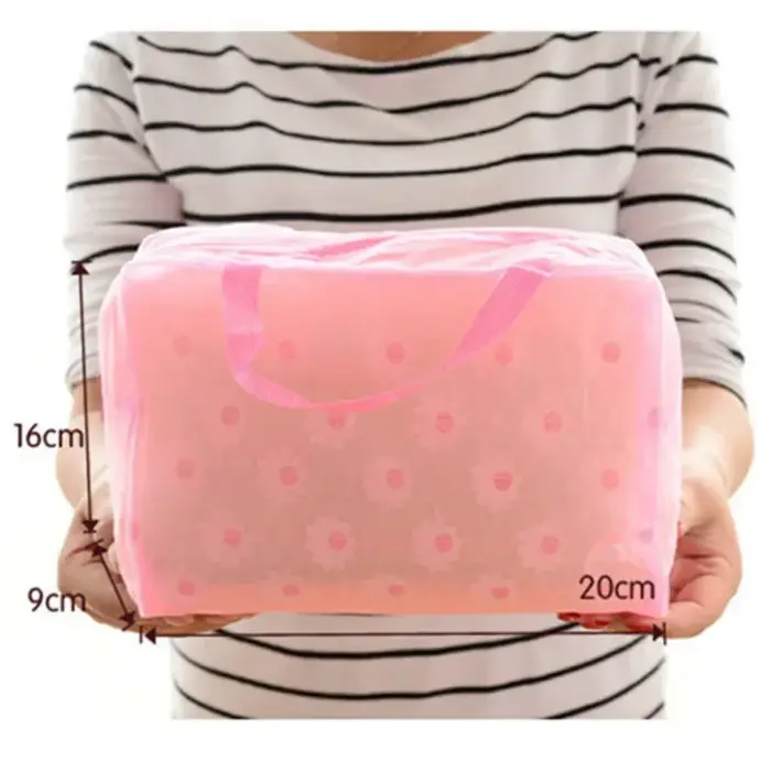 Sac à Main Translucide en PVC Imperméable