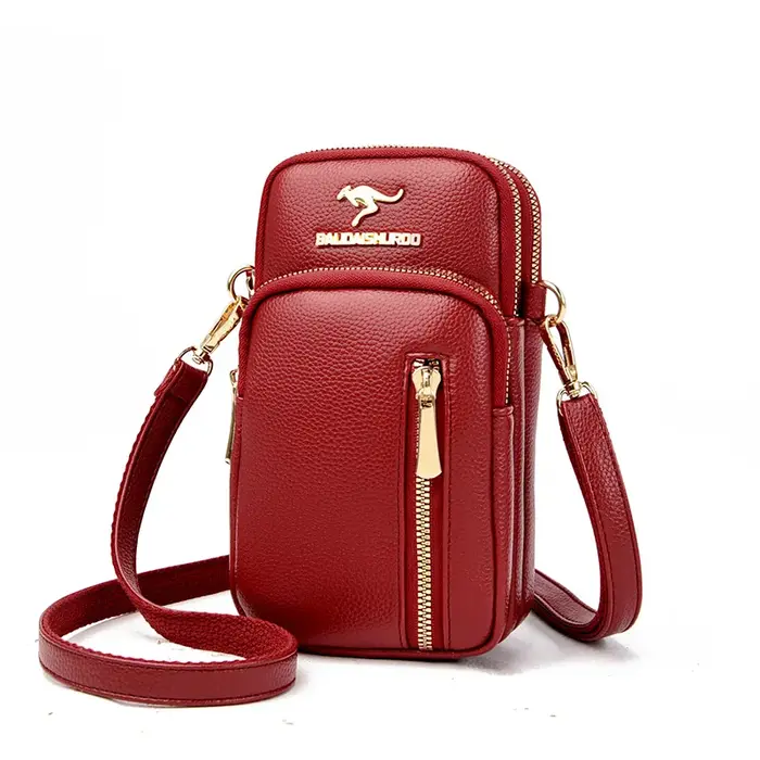 Petit sac à bandoulière pour téléphone et argent pour femmes