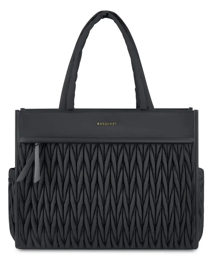 BAGSMART Sac fourre-tout pour femme grand sac fourre-tout avec fermeture éclair sac à bandoulière no