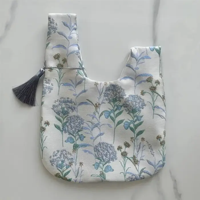 Sac de Poignet à Pompon de Style Chinois, 3 Couleurs, Pendentif Brodé Hanfu, Accessoires Cheongsam, 