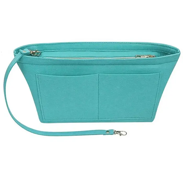 Sac à Main en Feutre de Marque, Nouveau, Adapté à Divers Sacs Intérieurs, Portable, Maquillage, Eval