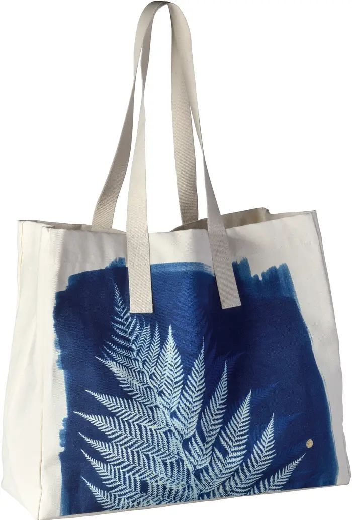 Sac cabas Fougre Bleu 38 x 46 x 18