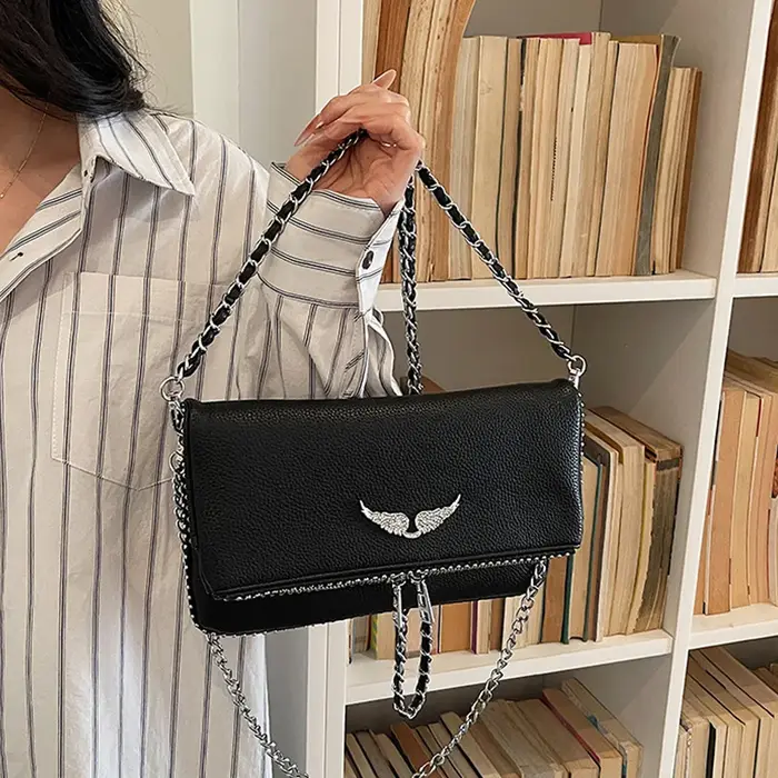 Sac carré de luxe léger pour femme