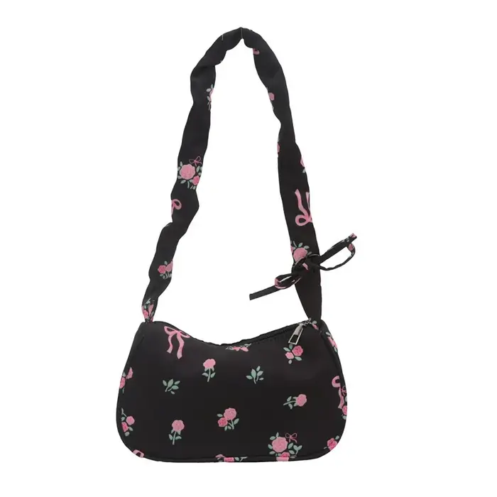 Sac en toile à fleurs douces et douces pour femmes