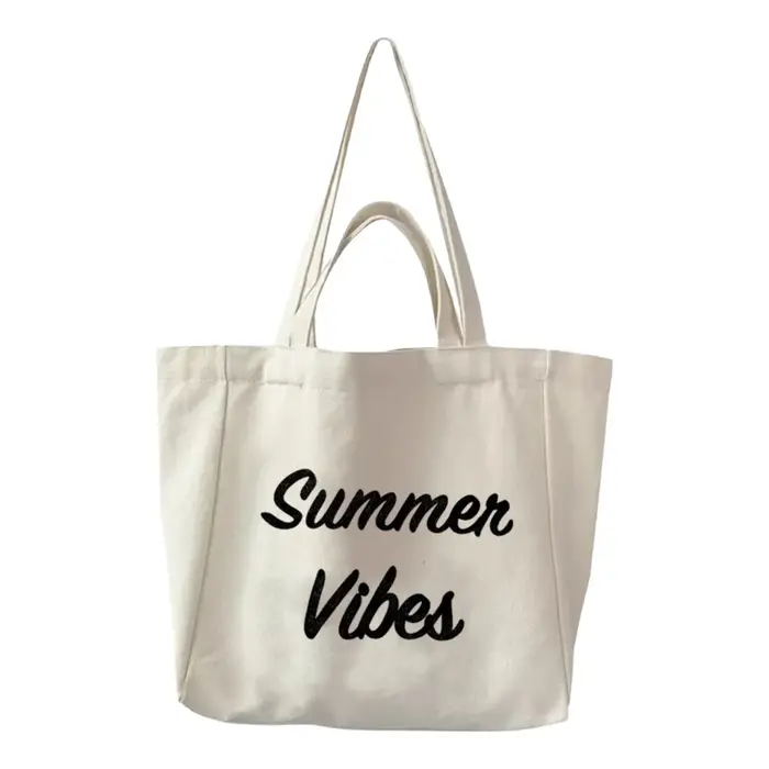 Sac fourre-tout en toile pour femme