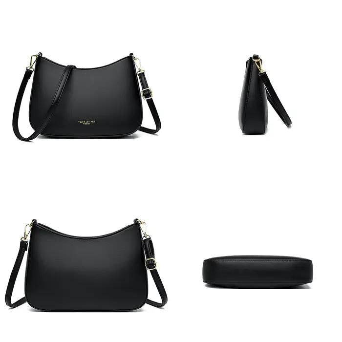 Sac à bandoulière en cuir Bergame pour femme