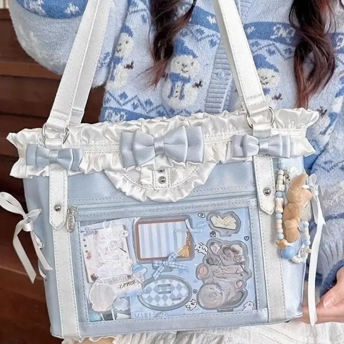 Nouveau design de mode pour filles, sac Y2K Ulzzang Ita, style preppy, sac à bandoulière pour femmes
