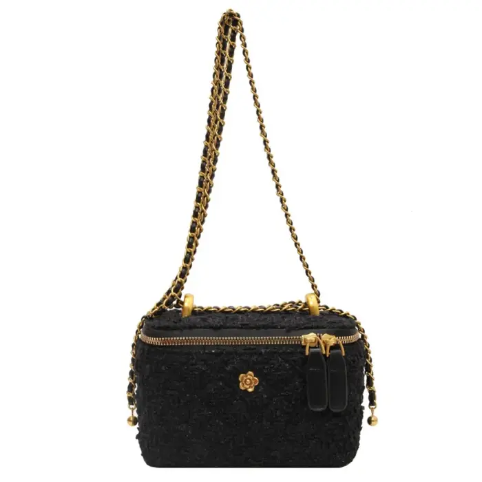 Mini sac seau à chaîne pour femme