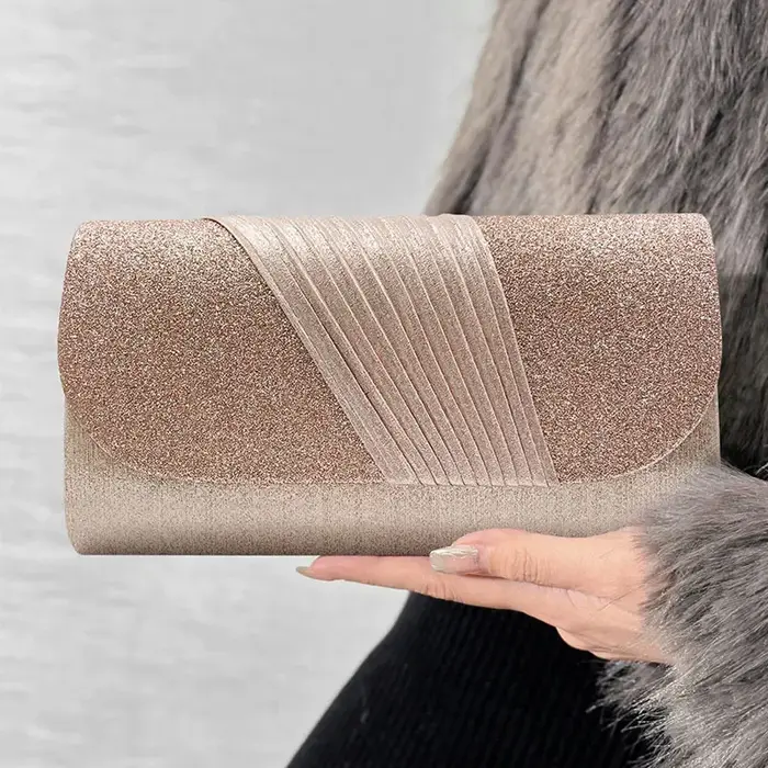 Pochette de soirée en cristal pour femmes