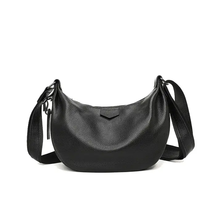 Sac en cuir de vache naturel pour femmes, sac à bandoulière rétro en cuir de vache pour dames, sac à